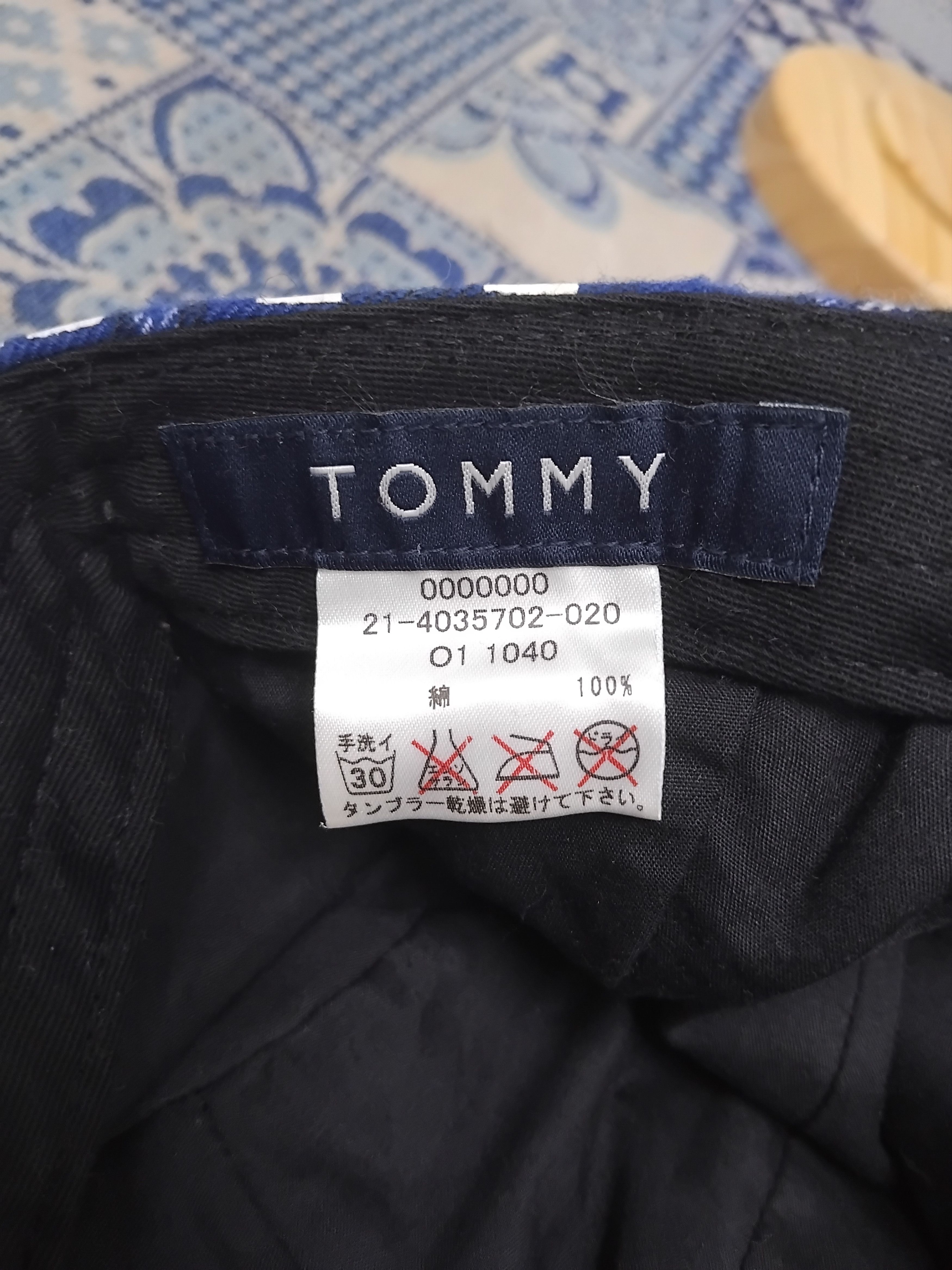 Tommy Hilfiger 💥Tommy Hilfiger checked blue cap Size ONE SIZE - 2 Thumbnail