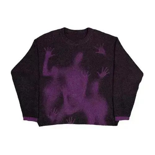 Aran Isles Knitwear × Japanese Brand Vintage Fairy Grunge Aesthetic Sweater Women Size US M / EU 48-50 / 2 - 1 Thumbnail