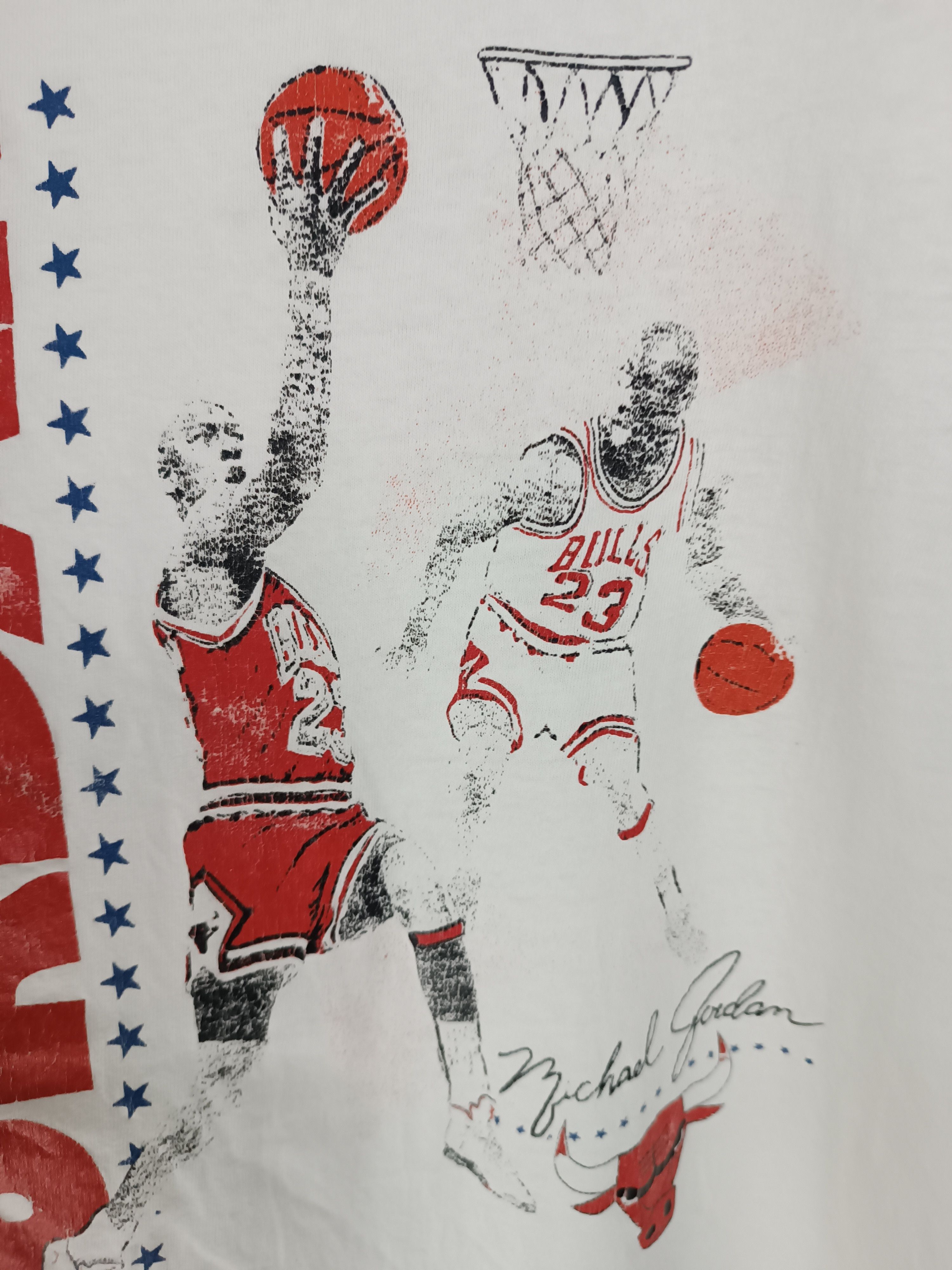 Vintage VINTAGE 90s MICHAEL JORDAN BULLS NBA BASKETBALL NIKE Size US M / EU 48-50 / 2 - 10 Thumbnail
