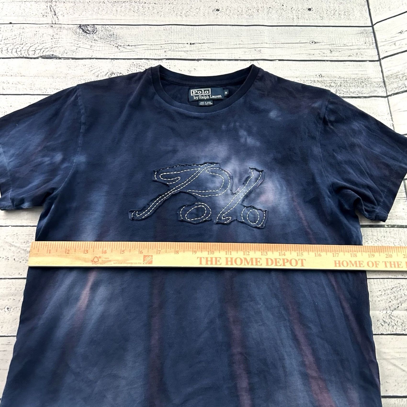 Polo Ralph Lauren Polo Ralph Lauren Polo Ralph Lauren Script Logo Short Sleeve T Shirt Men's M Blue Pigment Dyed Logo Shirt Men Medium Blue Size US M / EU 48-50 / 2 - 5 Thumbnail