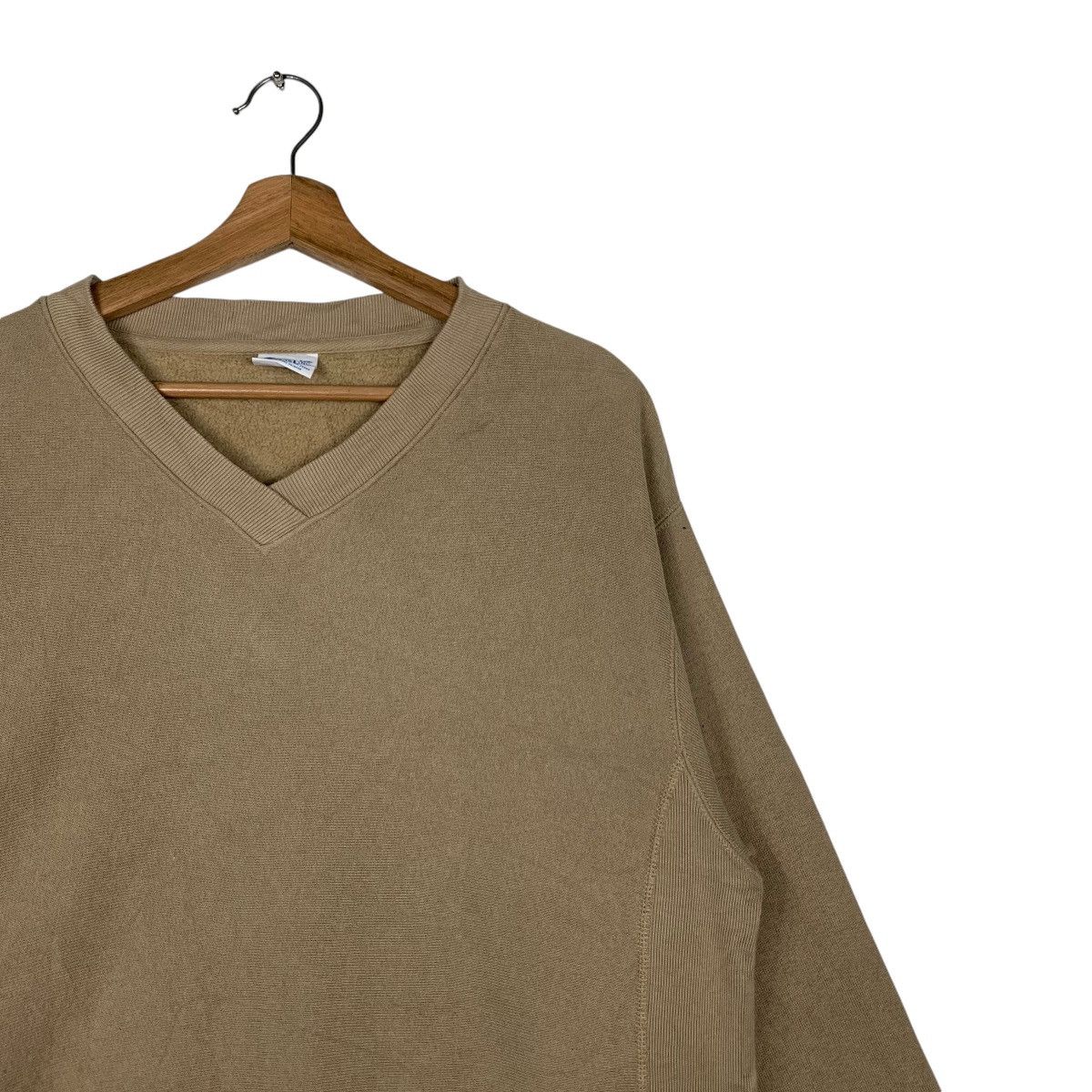 Champion CHAMPION Reverse Weave V Neck Nude Sweater #1529-C69 Size US M / EU 48-50 / 2 - 5 Thumbnail
