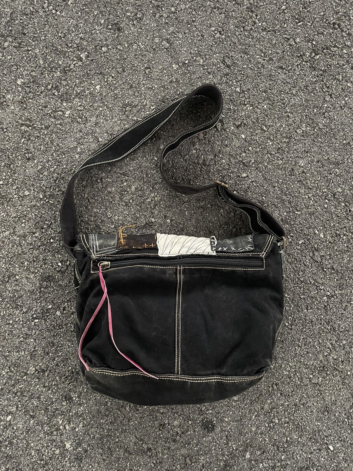 If Six Was Nine Touch JeanSmitch Patchwork SlingBag Size ONE SIZE - 3 Thumbnail