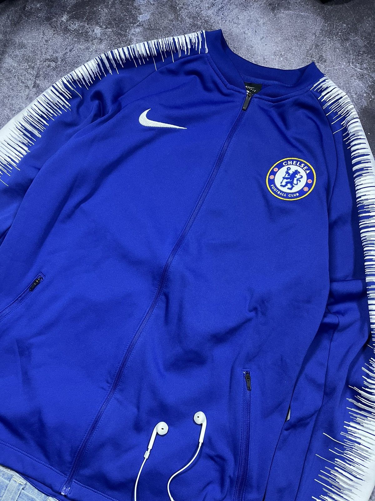 Nike Chelsea FC Nike Anthem Jacket 2018/2019 Size US L / EU 52-54 / 3 - 3 Thumbnail