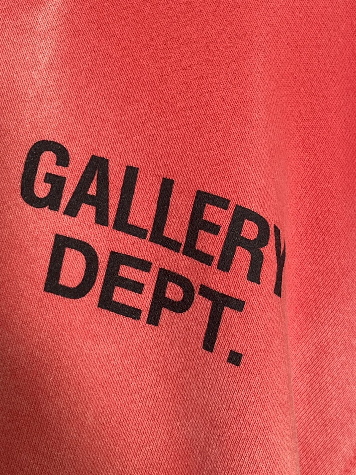 Gallery Dept. Gallery Dept Sun faded English zip hoodie-Red Size US L / EU 52-54 / 3 - 11 Thumbnail