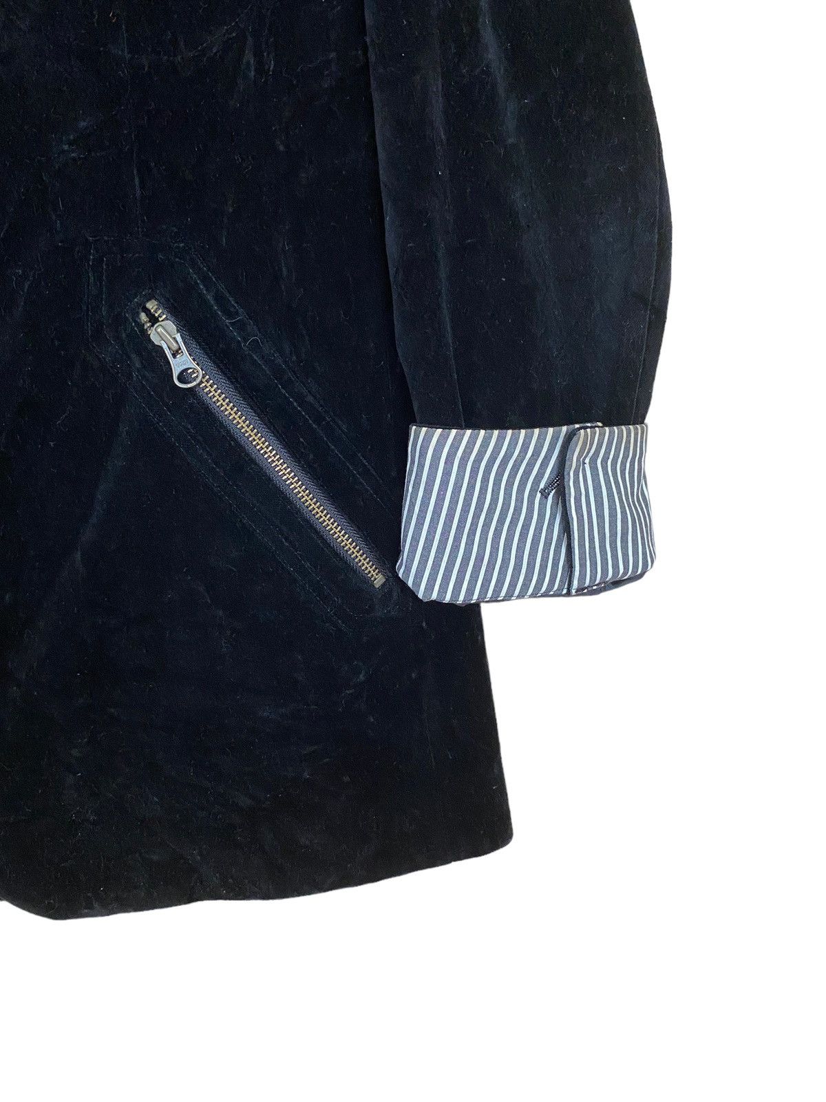 PPFM Vintage Japanese Brand PPFM Velvet Jacket 1990s Size US S / EU 44-46 / 1 - 3 Thumbnail