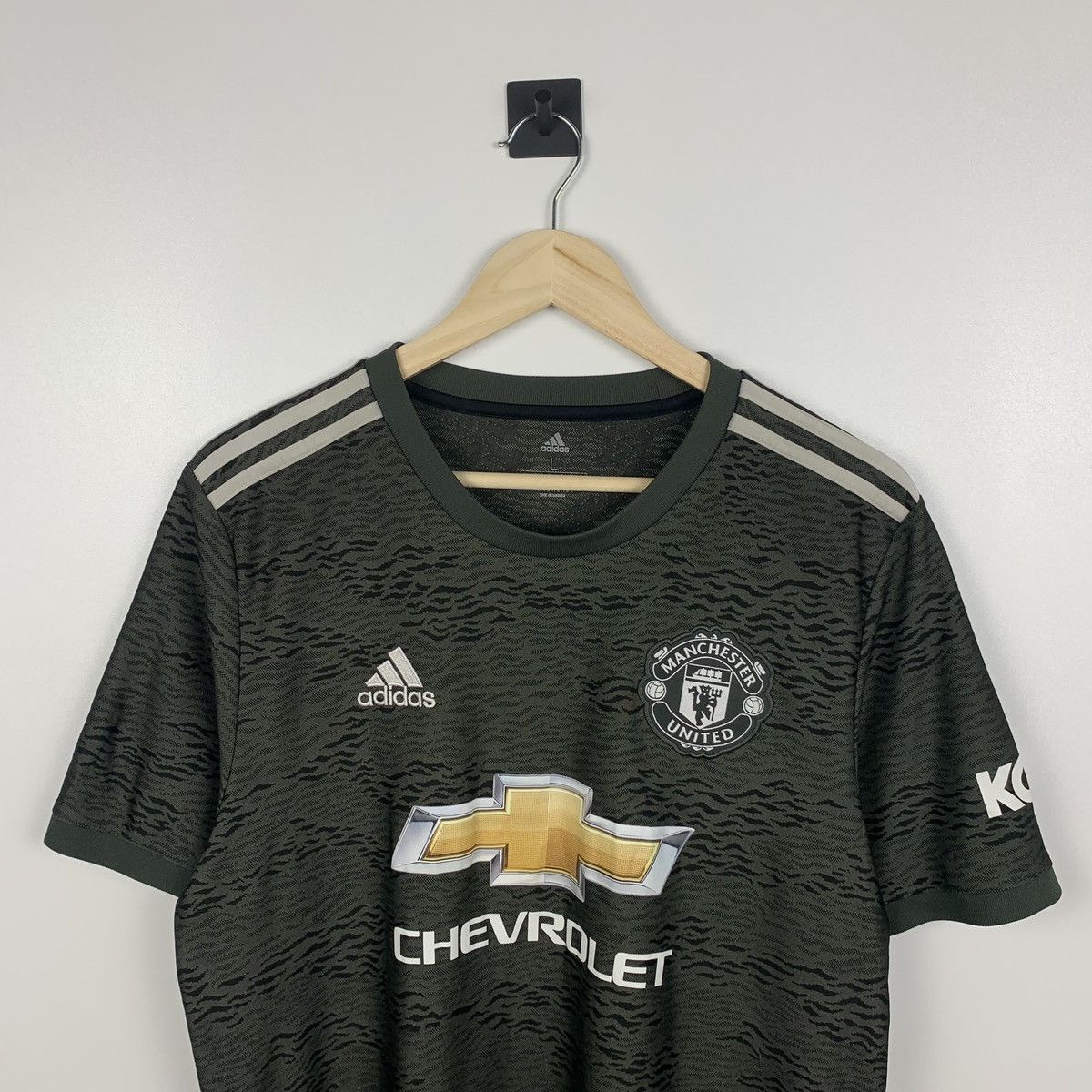 Adidas Adidas Manchester United Away Soccer Jersey Football Shirt Size US L / EU 52-54 / 3 - 2 Thumbnail