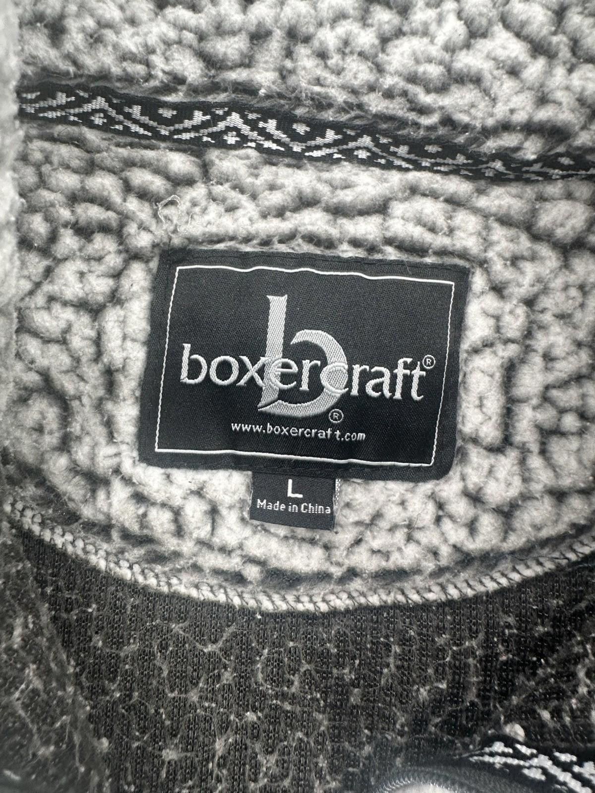 Other Boxercraft Women 1/4 Zip TCU Logo Sherpa Pullover Size L / US 10 / IT 46 - 3 Thumbnail