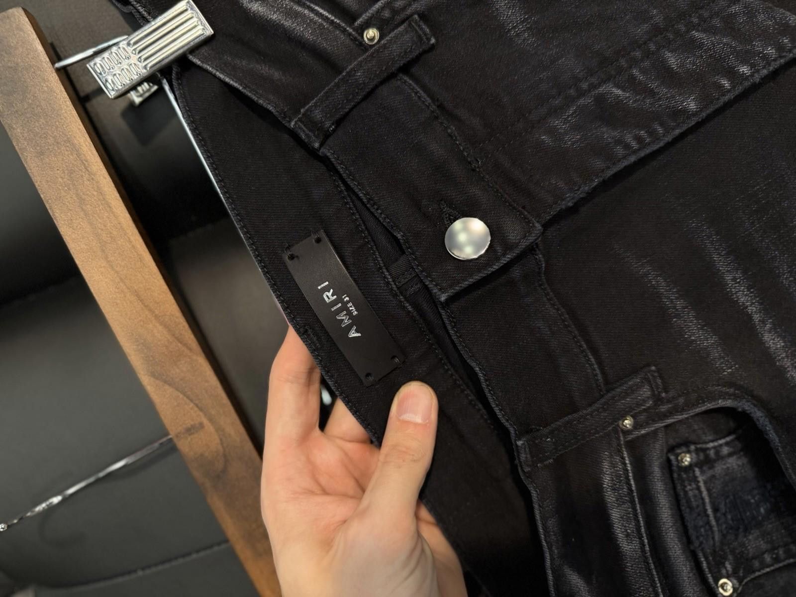 Amiri Size 31 - Amiri Slash Black Jeans 100% Authentic NEW Size US 31 - 11 Thumbnail