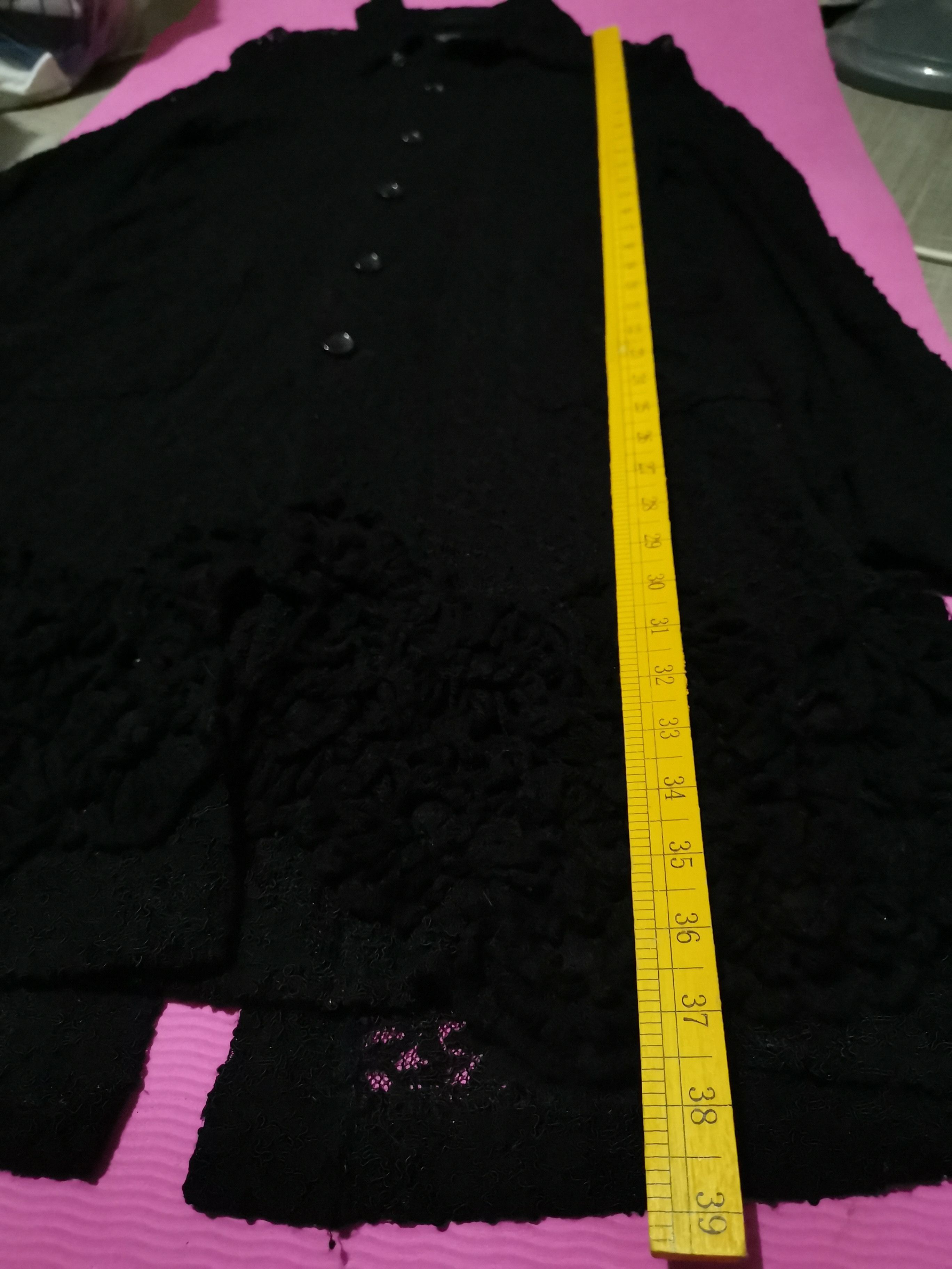 Comme des Garcons Comme des garçon flower knit design embroidery mesh coat Size L / US 10 / IT 46 - 9 Thumbnail