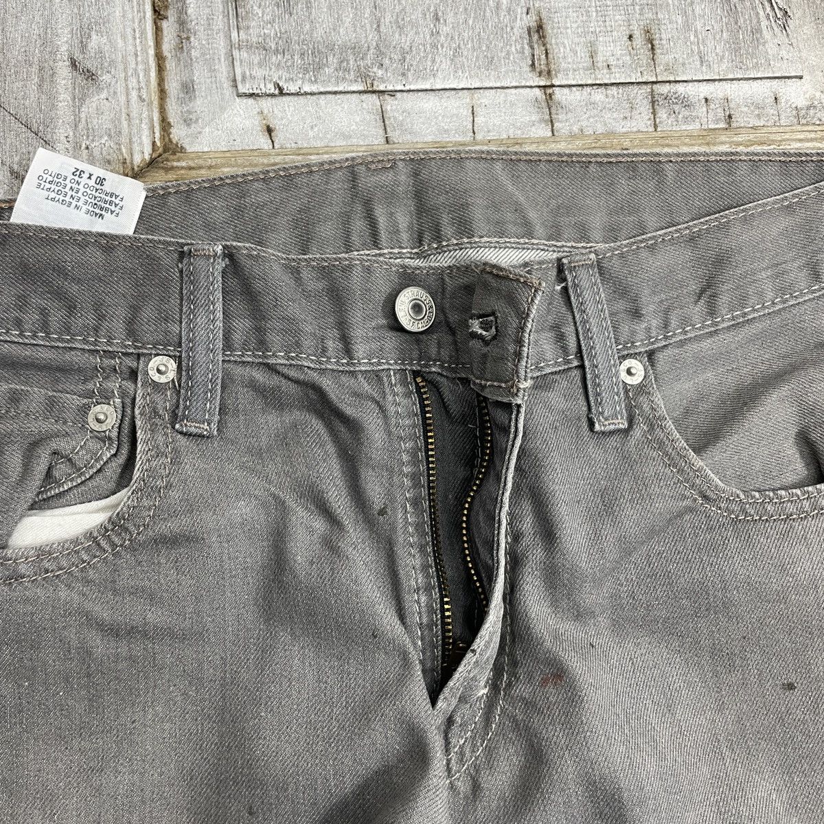 Levi's Vintage Levis 569 Gray Faded Jeans WC 271 Size US 32 / EU 48 - 5 Thumbnail