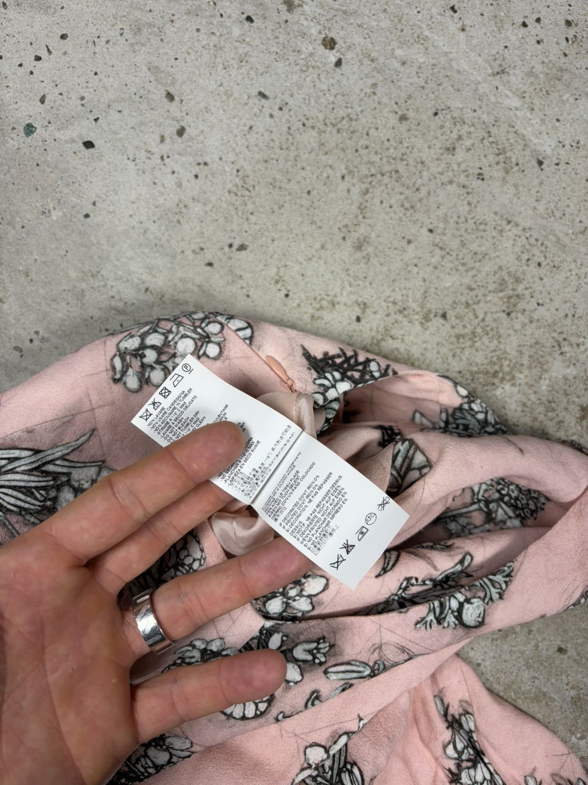 Vivienne Westwood Vivienne Westwood Red Label 2013 Pink Floral Print Dress Size M / US 6-8 / IT 42-44 - 11 Thumbnail