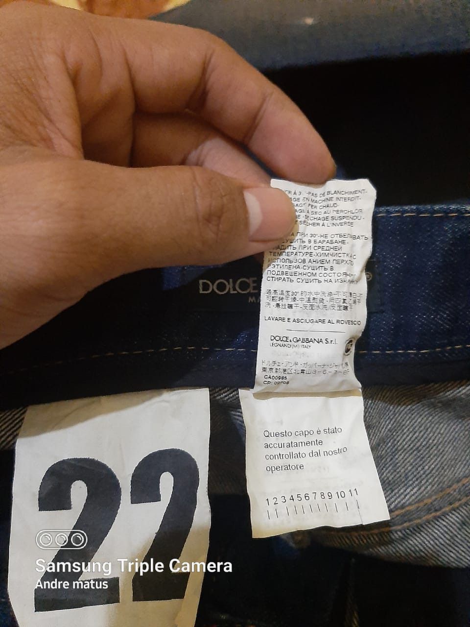 Dolce & Gabbana Dolce and gabbana faded jeans Size US 32 / EU 48 - 4 Thumbnail
