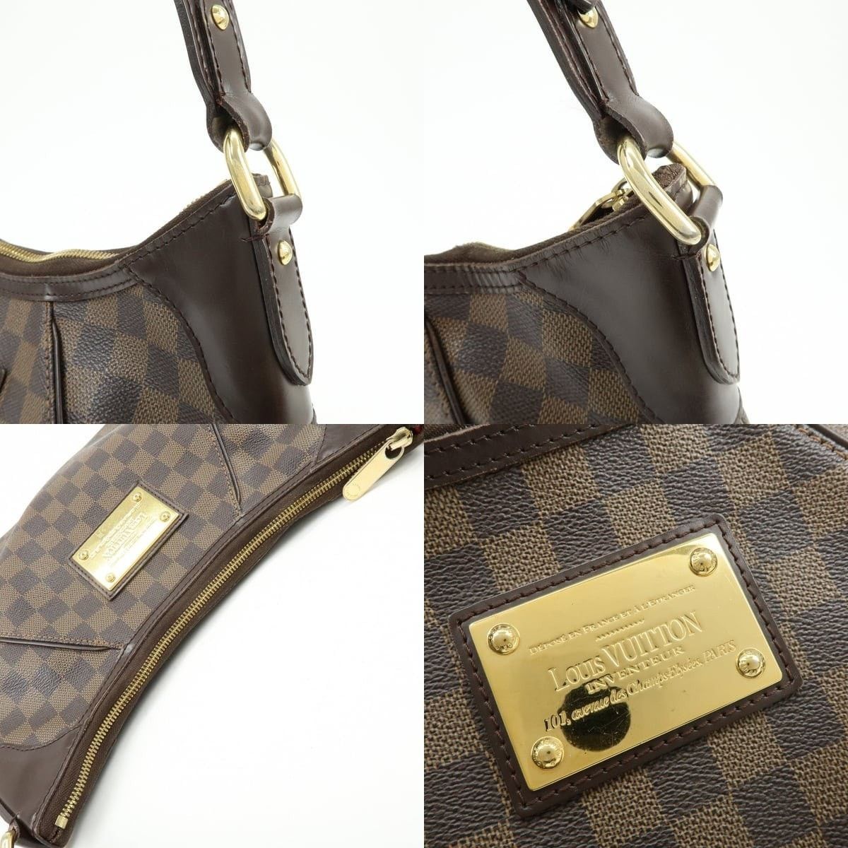Louis Vuitton Louis Vuitton Damier Ebene Thames GM Shoulder Bag Size ONE SIZE - 6 Thumbnail