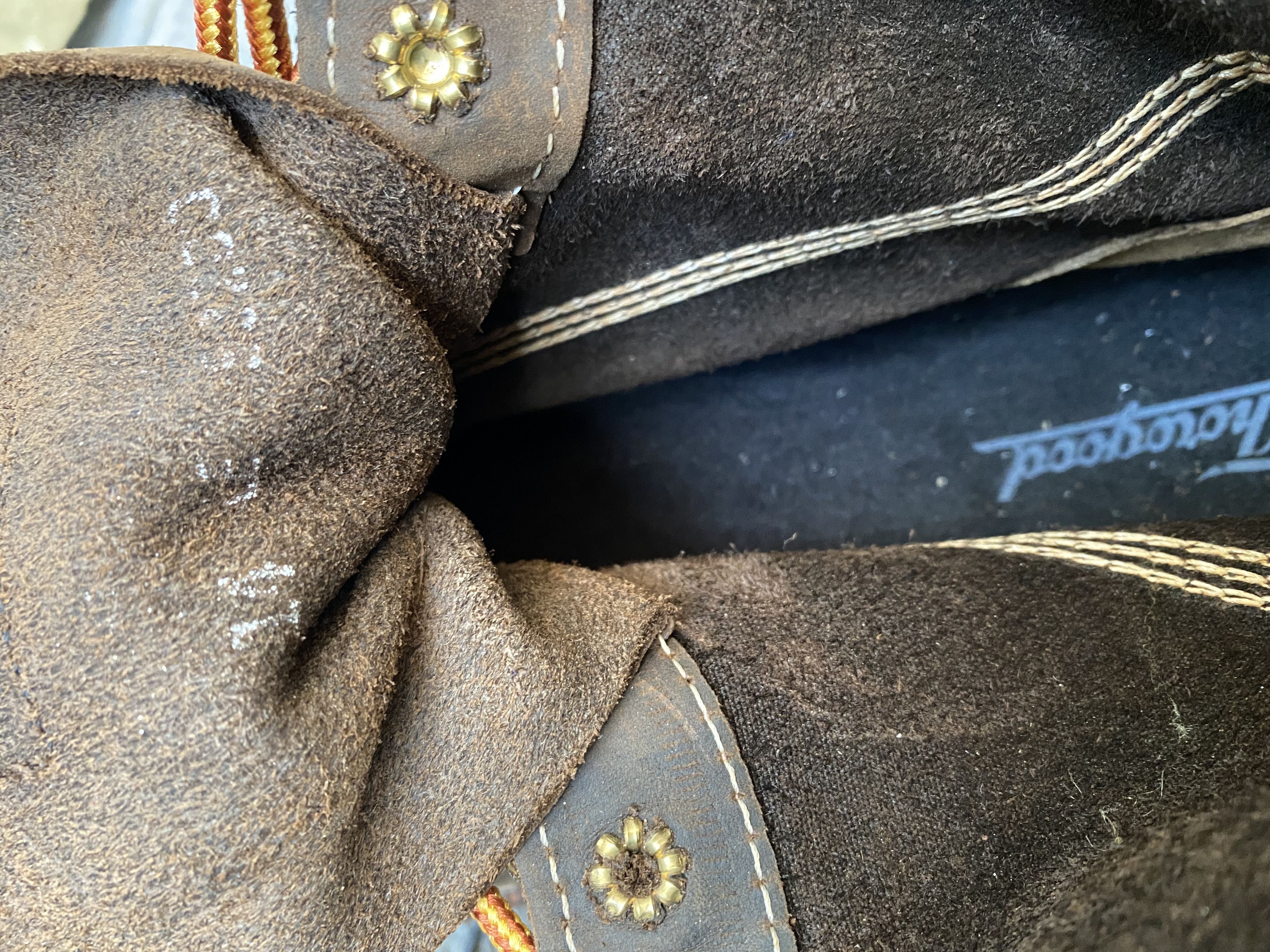 Thorogood Thorogood dark brown work boots soft toe Size US 14 / EU 47 - 12 Thumbnail