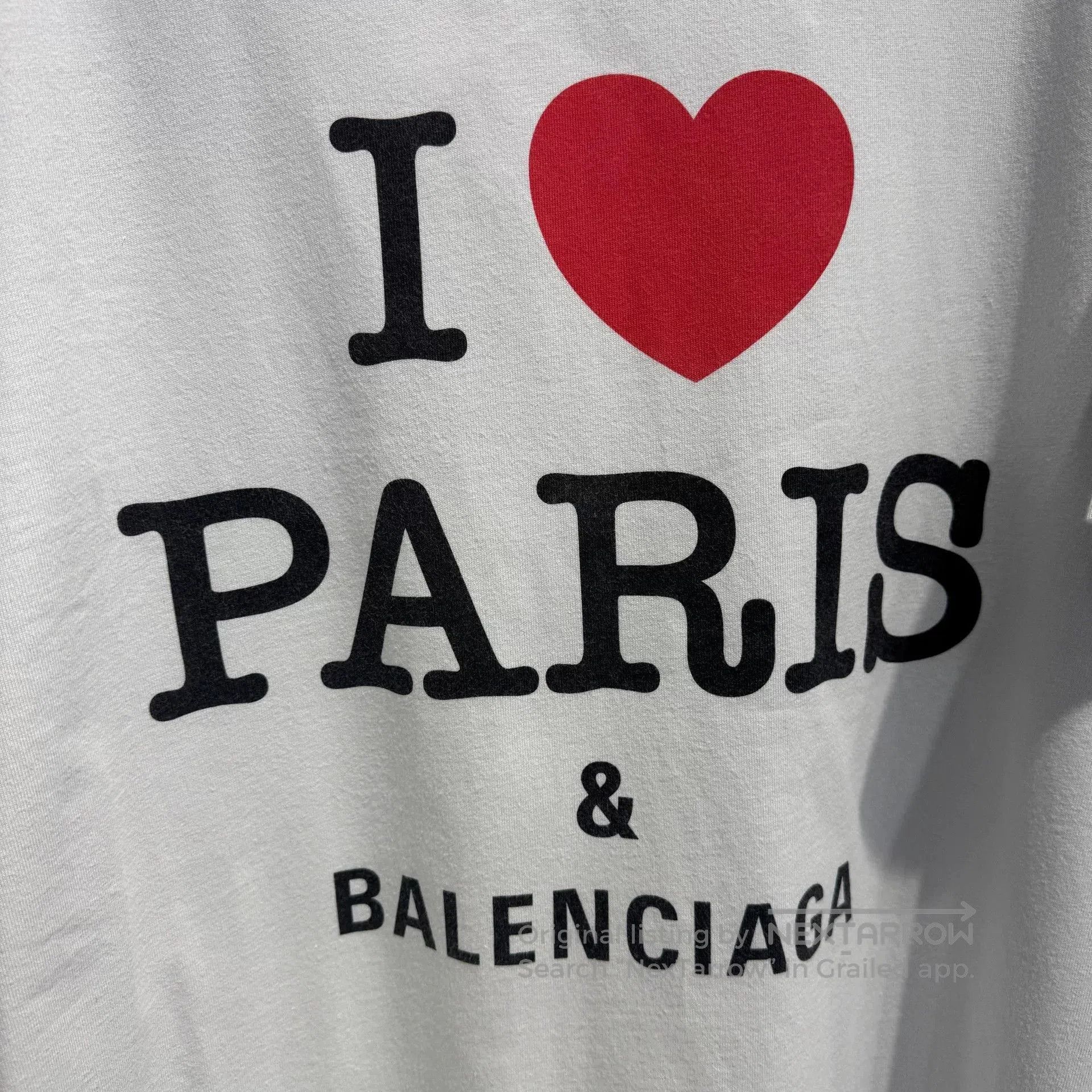 Balenciaga Balenciaga Paris Olympics Limited Heart T. Size US S / EU 44-46 / 1 - 3 Thumbnail