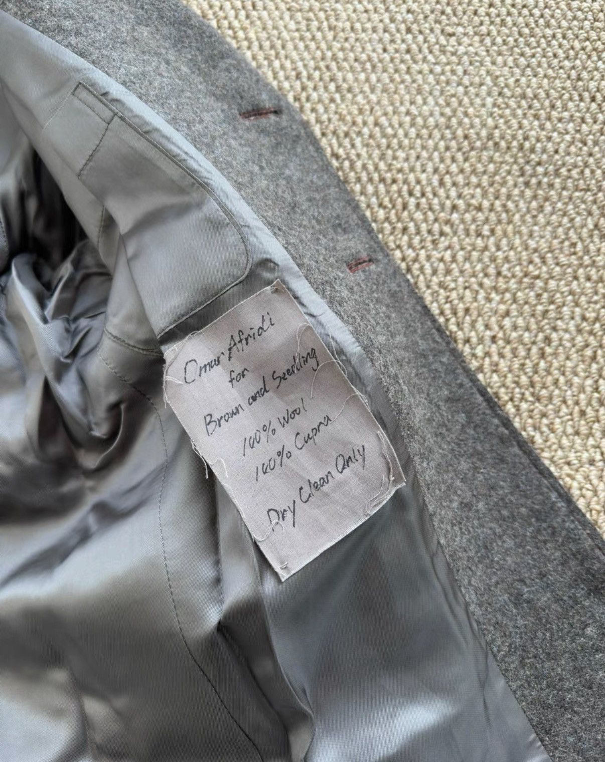 Omar Afridi OMAR AFRIDI Wool Jacket Coat K23 Size US S / EU 44-46 / 1 - 7 Thumbnail