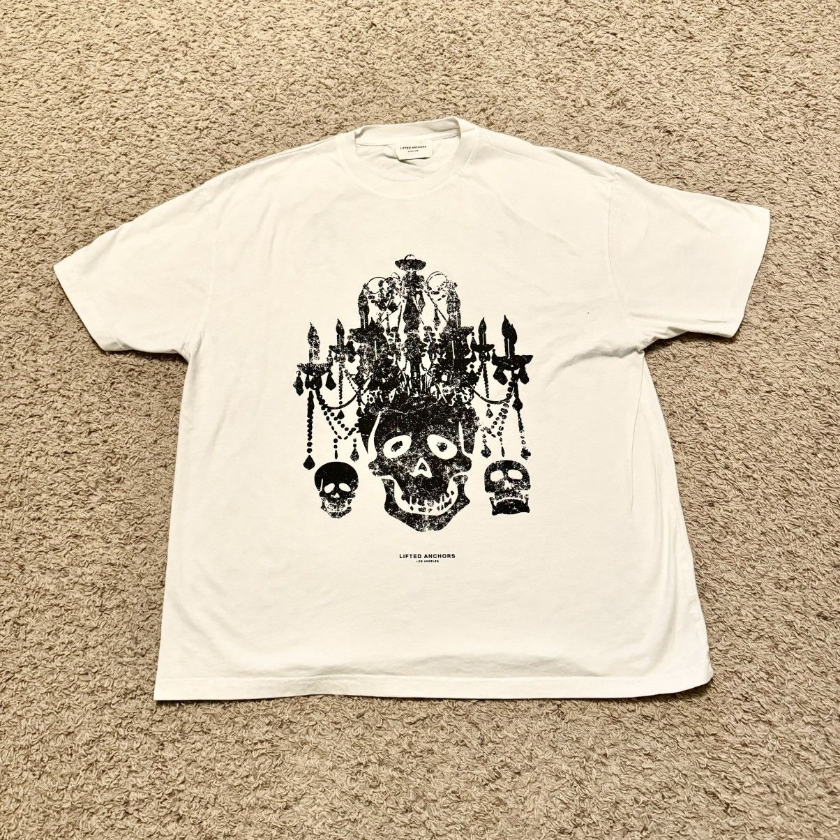 Designer × Lifted Anchors LIFTED ANCHORS EAT THE RICH TEE! Size US XL / EU 56 / 4 - 2 Thumbnail