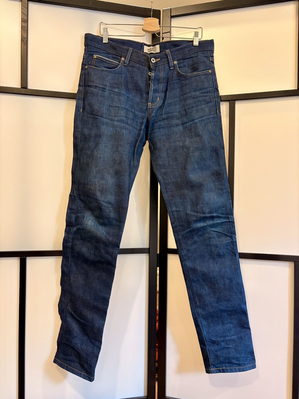 Naked & Famous Naked and Famous Super Guy Sakuri Selvedge Size US 33 - 1 Thumbnail