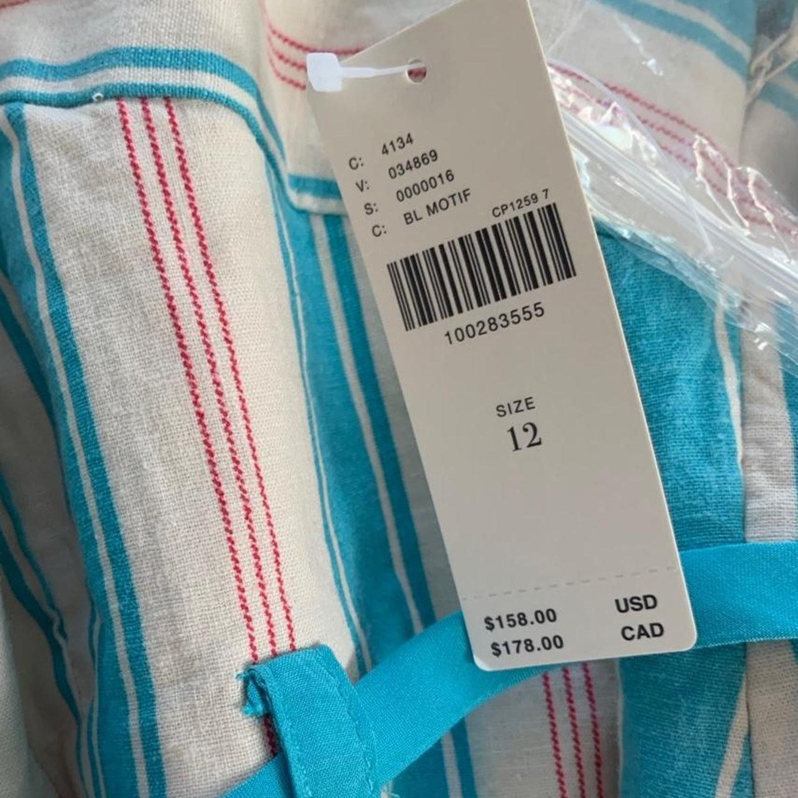 Anthropologie NWT Maeve x Anthropologie Babydoll Linen Blend Romper Size 34" / US 12 / IT 48 - 8 Thumbnail