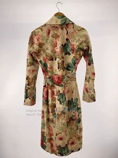 Comme des Garcons Comme Des Garcons Beige vintage floral design windbreaker Size M / US 6-8 / IT 42-44 - 2 Thumbnail