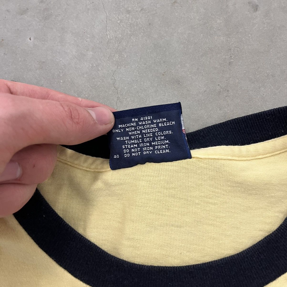 Polo Ralph Lauren Vintage 1990's Polo Sport "POLO" Classic Tee Baggy Fit M Size US M / EU 48-50 / 2 - 4 Thumbnail