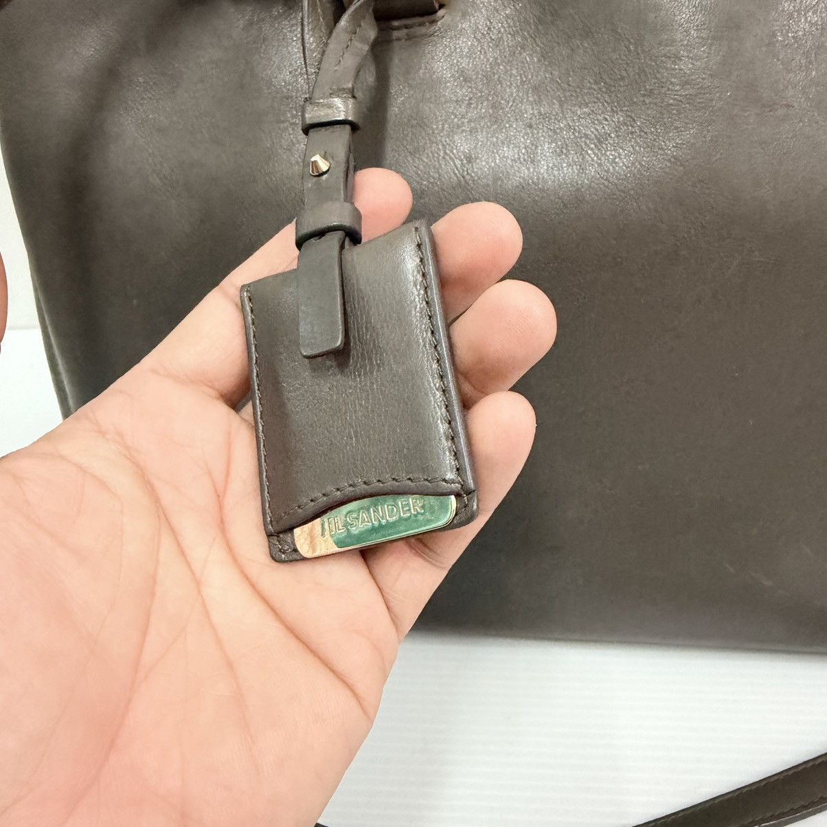 Jil Sander Jil Sander Leather Two Way Handbag Size ONE SIZE - 5 Thumbnail