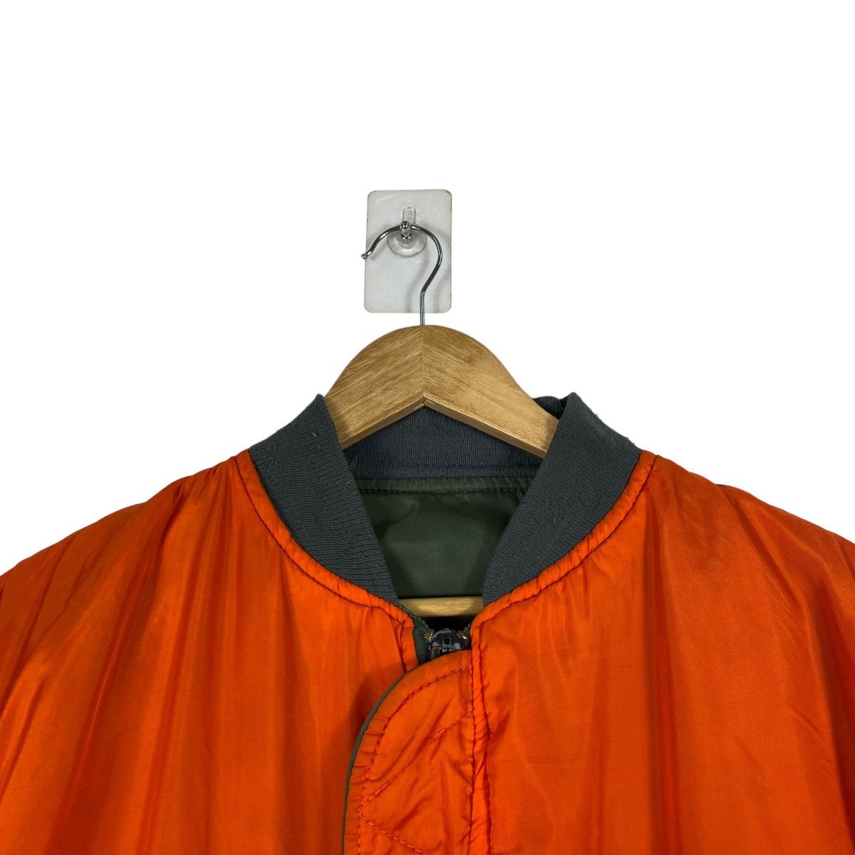 Japanese Brand 80s VINTAGE REVERSIBLE ALPHA RIOT BOMBER JACKET Size US XL / EU 56 / 4 - 11 Thumbnail