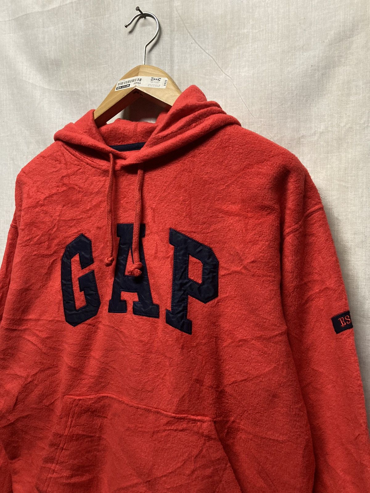 Gap GAP Big Logo Pullover Fleece Hoodie Size US M / EU 48-50 / 2 - 2 Thumbnail