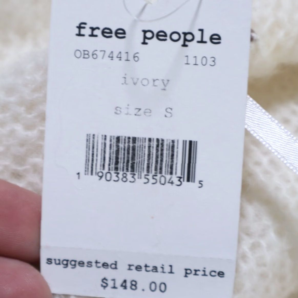 Free People Free People NWT Alpaca Ophelia Cowl Neck Tunic Sweater Women S Ivory Bohemian Oversized Relaxed Knit Dolman Sleeve Casual Size S / US 4 / IT 40 - 7 Thumbnail