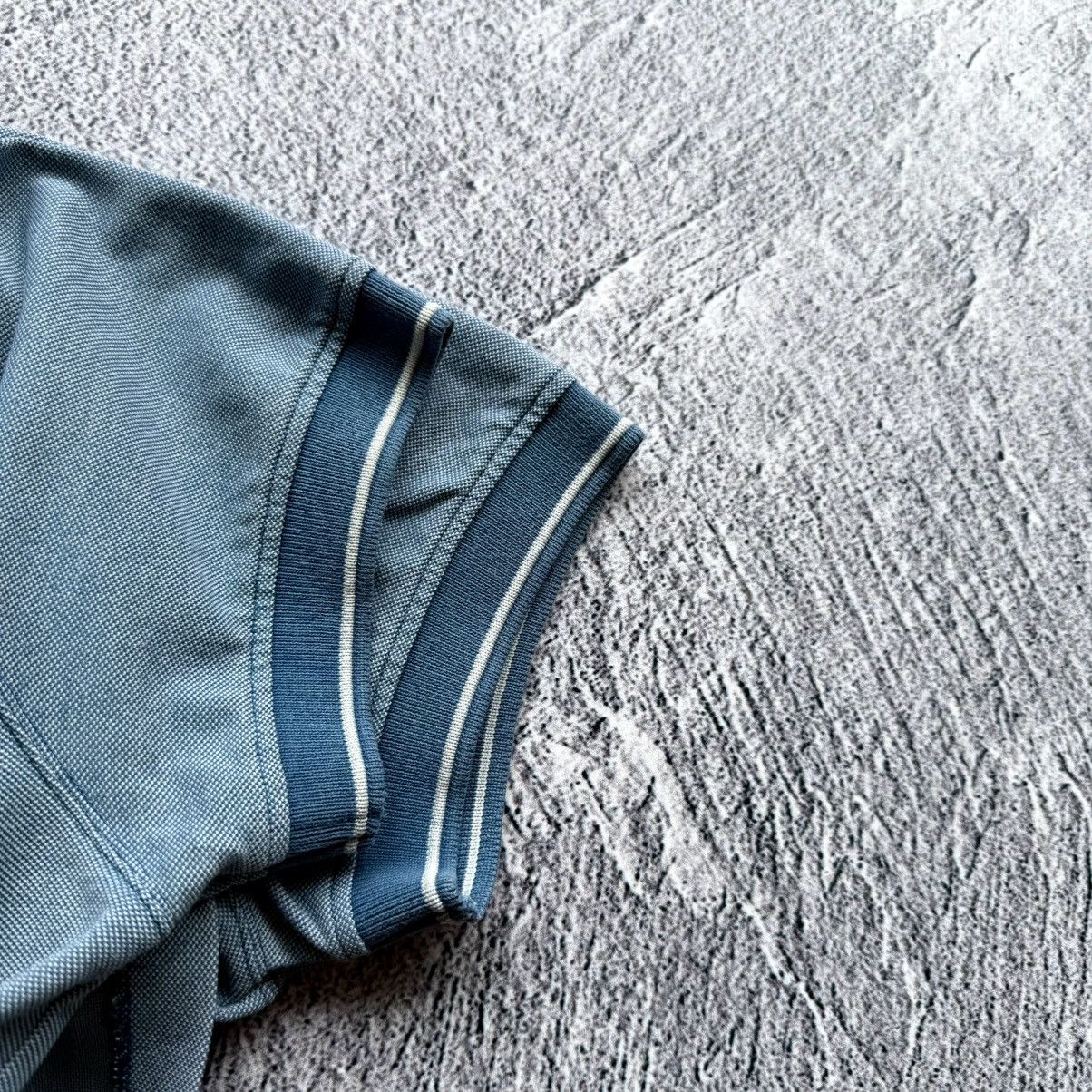 C.P. Company C.P. Company Mens Vintage Blue Short Sleeve Cotton Polo Size US M / EU 48-50 / 2 - 3 Thumbnail