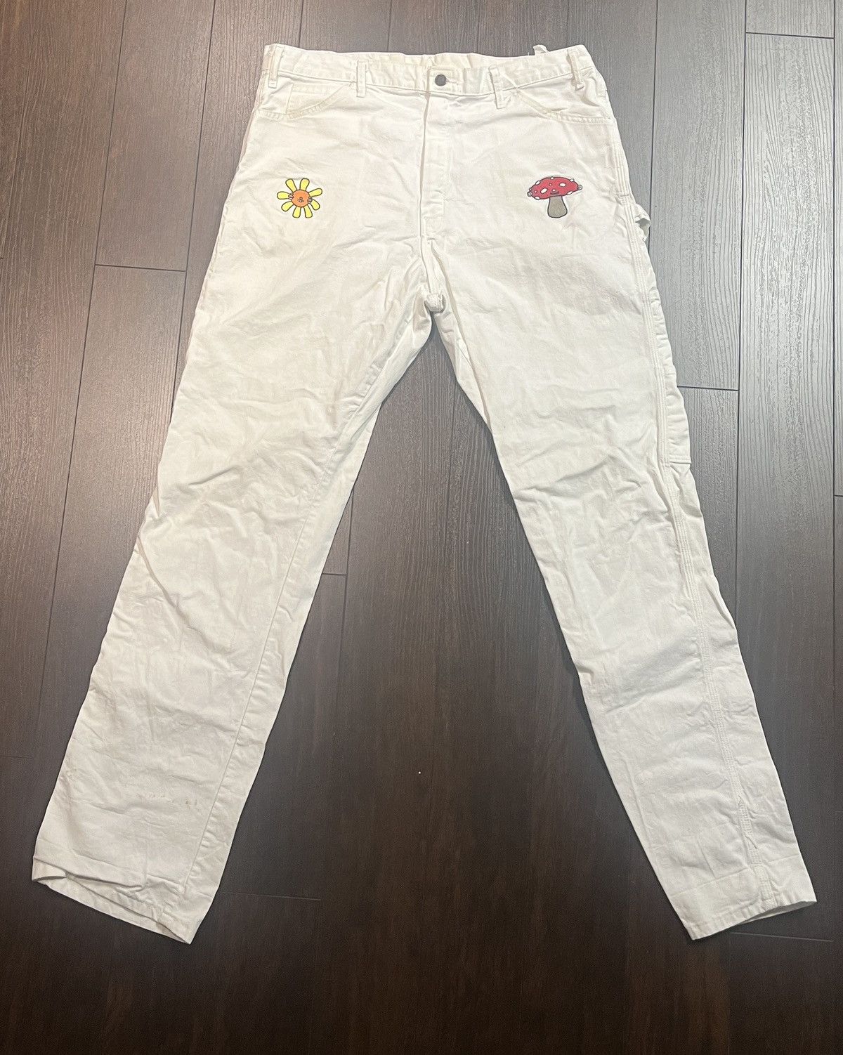 Other Drew Phillips Flower Embroidered Work Pant Size US 38 / EU 54 - 1 Thumbnail