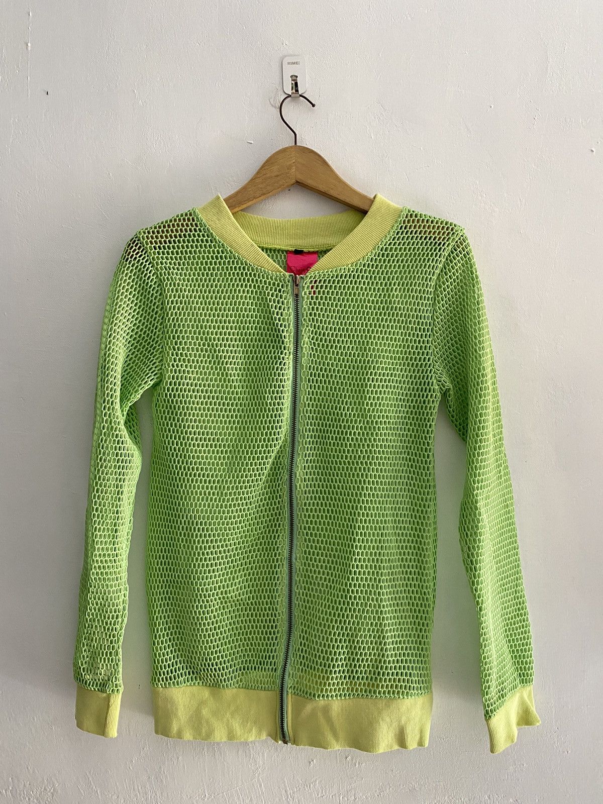 20471120 × Hysteric Glamour × Japanese Brand Chris & venus fishnet bomber jacket cdg style Size US S / EU 44-46 / 1 - 3 Thumbnail