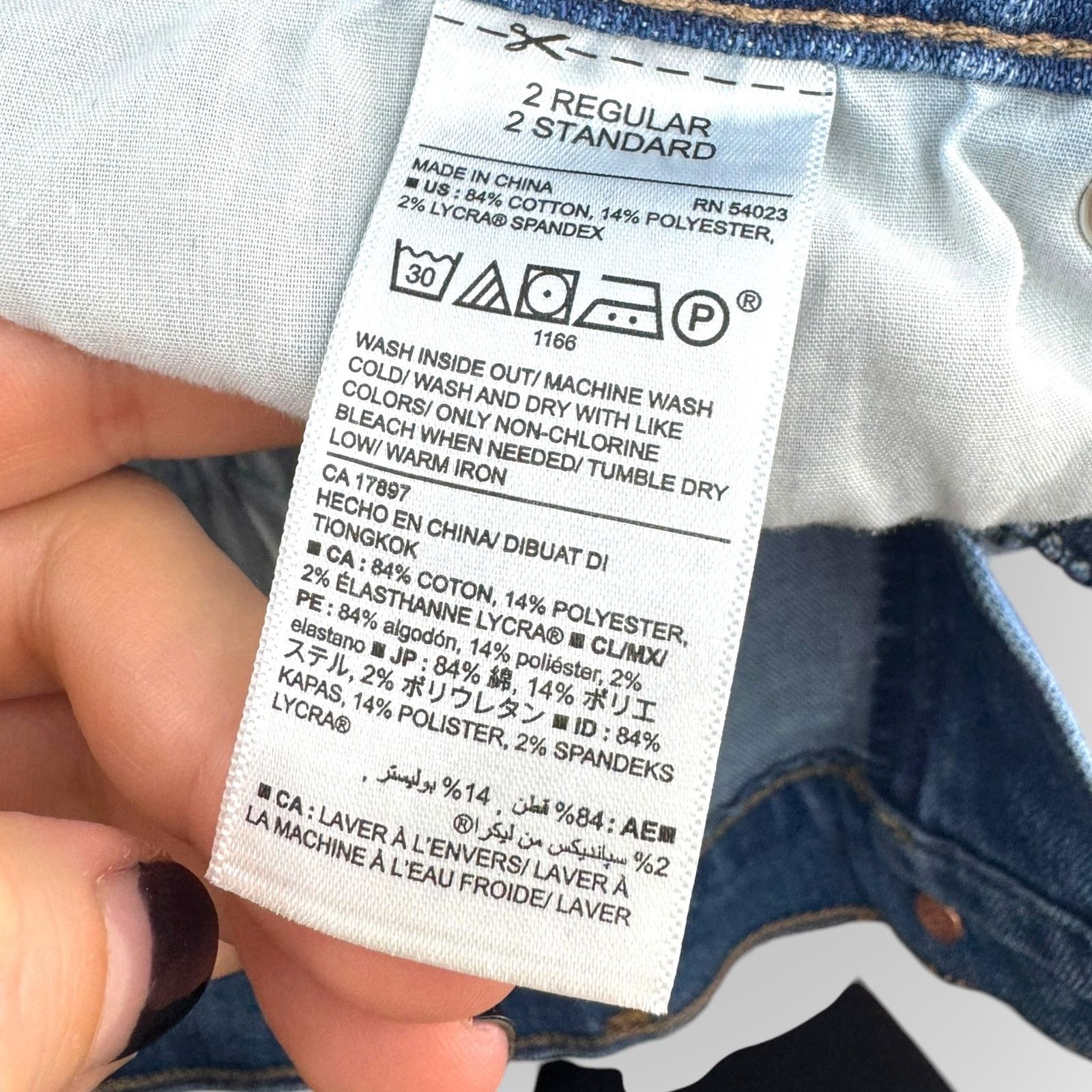 Old Navy Old Navy Curvy Mid Rise Bootcut Jeans Women's 2 Sunset Mom Size 26" / US 2 / IT 38 - 6 Thumbnail