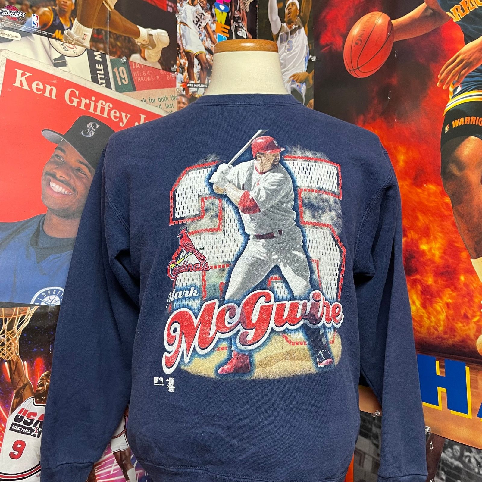 Vintage Vintage St. Louis Cardinals Mark McGwire Pro Player MLB Size US M / EU 48-50 / 2 - 1 Thumbnail