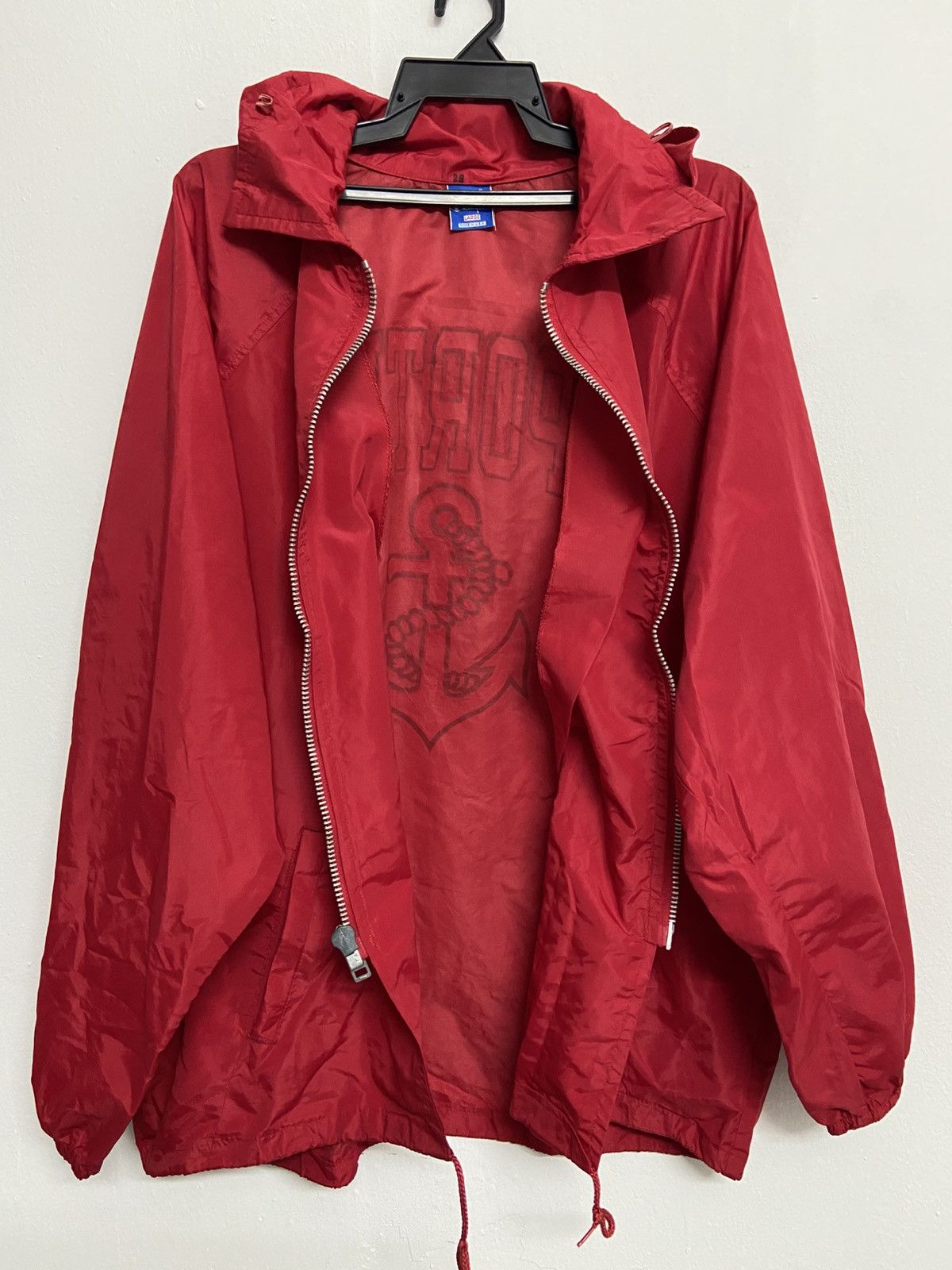 Champion Vintage Champion Windbreaker jacket Hoodie Size US L / EU 52-54 / 3 - 5 Thumbnail