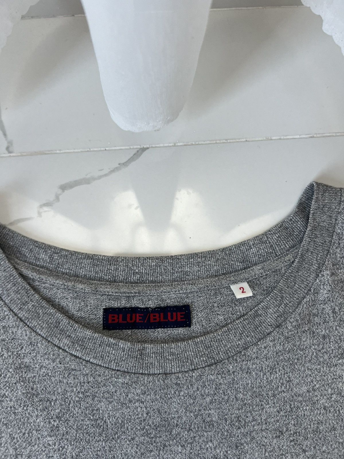 Blue Blue Japan × Japanese Brand × Vintage 90’s BLUE BLUE INTERNATIONAL RETRO RARE Y2K BIG LOGO TEE Size US M / EU 48-50 / 2 - 4 Thumbnail