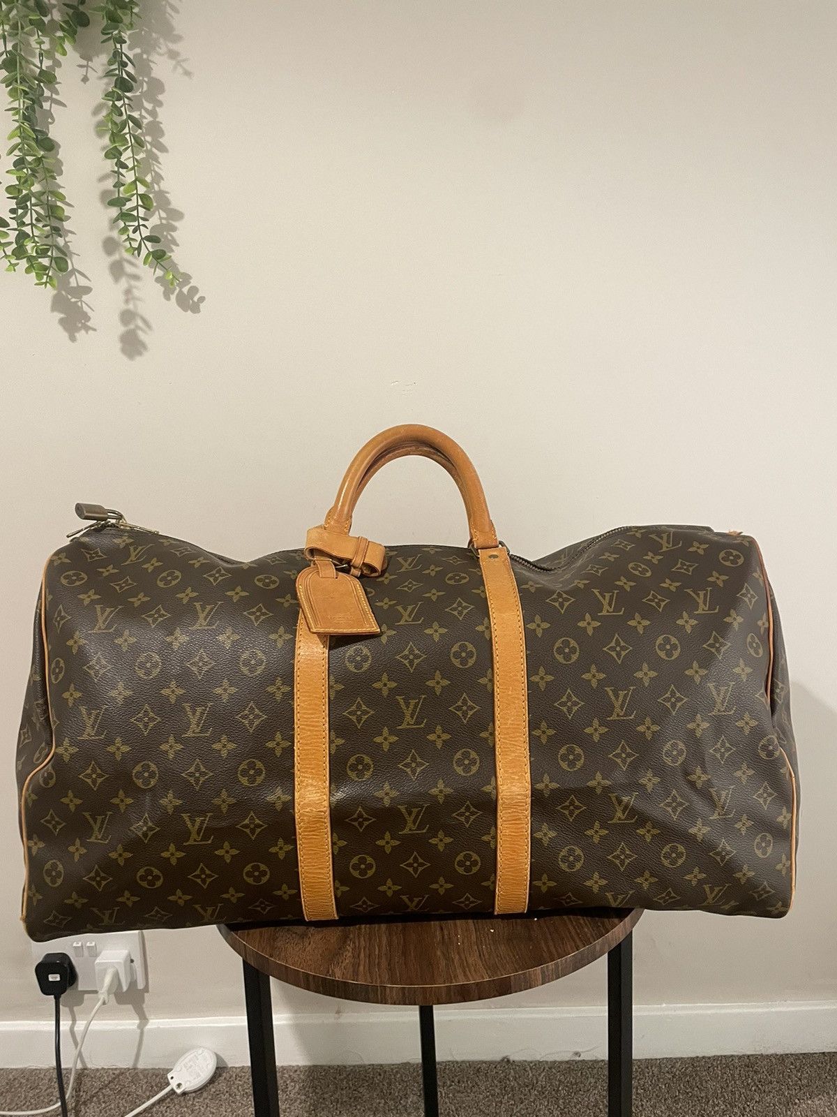 Louis Vuitton Keepall 45 - leather bag