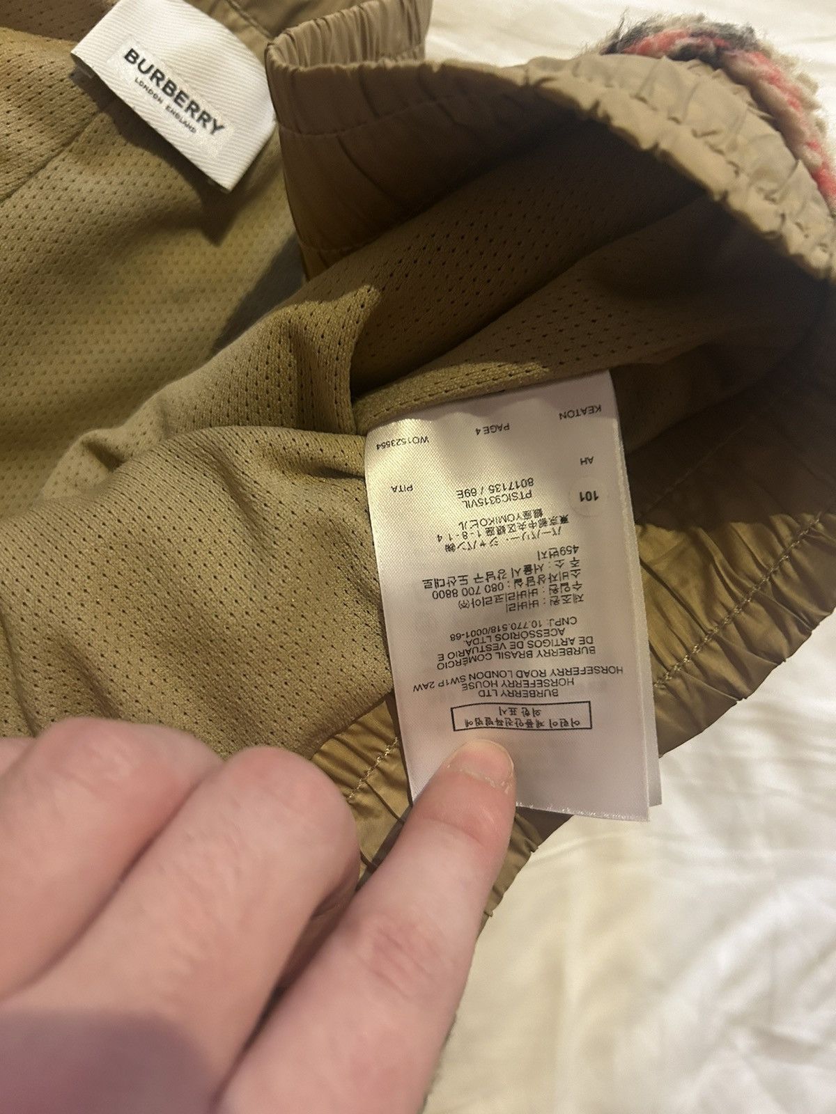 Burberry Shorts worn once