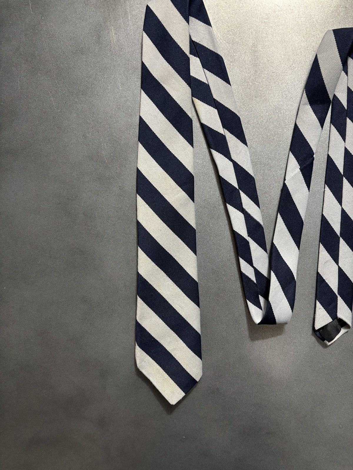 Vintage 1970s Vintage Necktie Striped Tie Paulo Conti Canada Toronto Size ONE SIZE - 6 Thumbnail