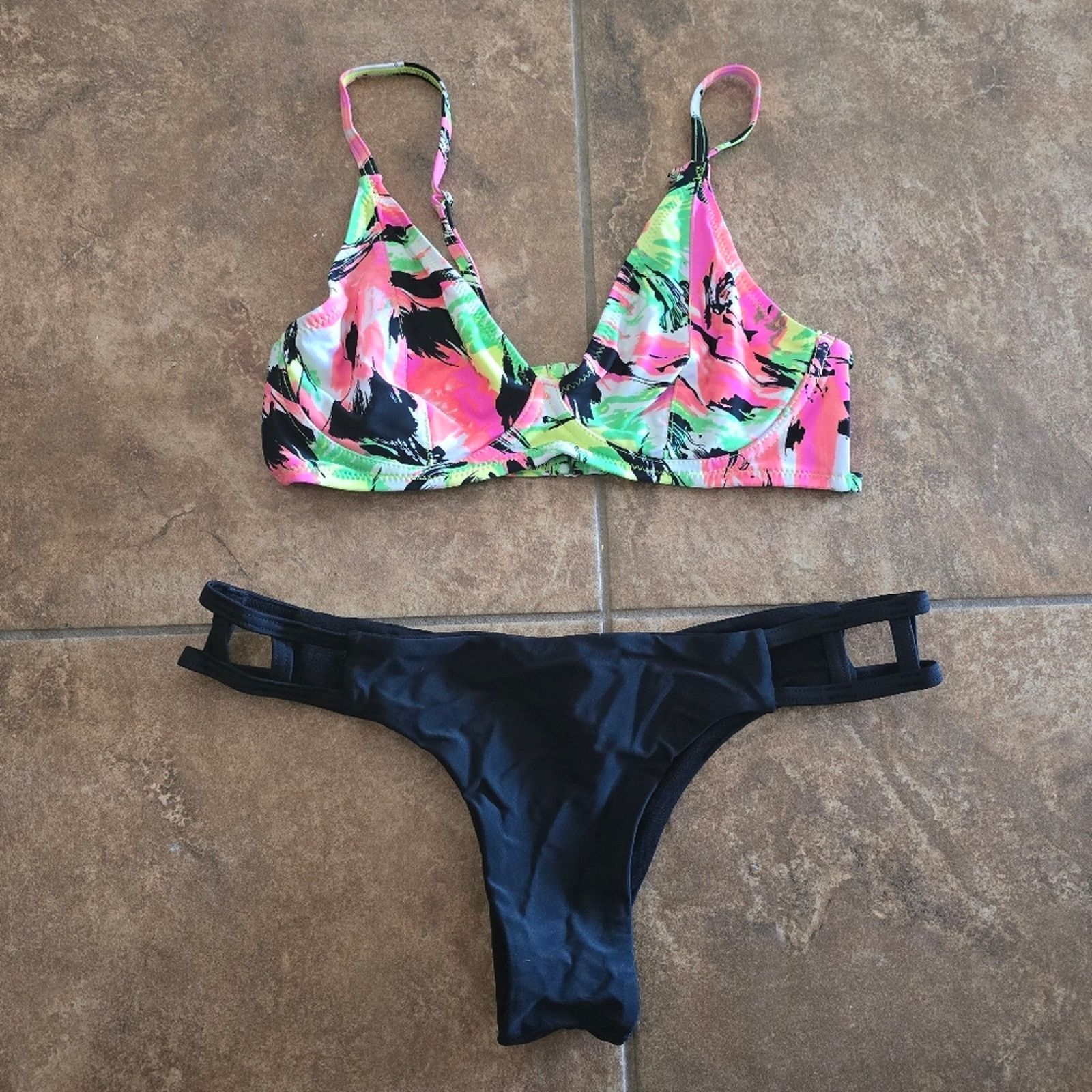 Other Black Tropic | FYS | Cayman Caged Bikini Set Size ONE SIZE - 3 Thumbnail