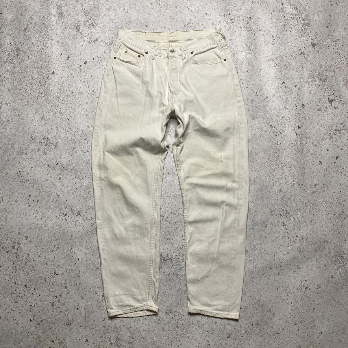 Levi's × Vintage Vintage Levi’s 501 Distressed Baggy Fit 90s Japanese Pants Size US 32 / EU 48 - 7 Thumbnail