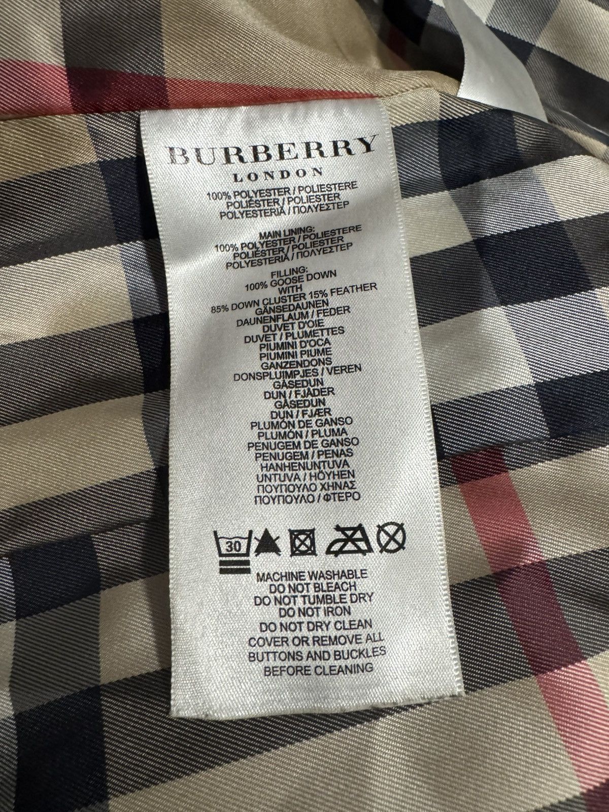 Burberry Womens Burberry Down Jacket Size M / US 6-8 / IT 42-44 - 8 Thumbnail