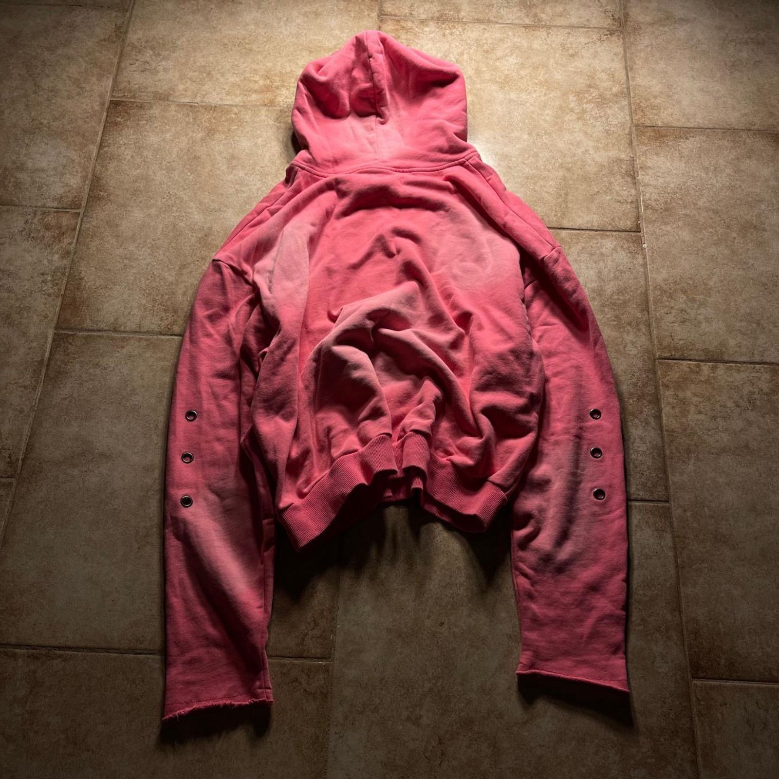 Japanese Brand Vintage Wash '09' Faded Print Pink Hoodie Size US M / EU 48-50 / 2 - 5 Thumbnail
