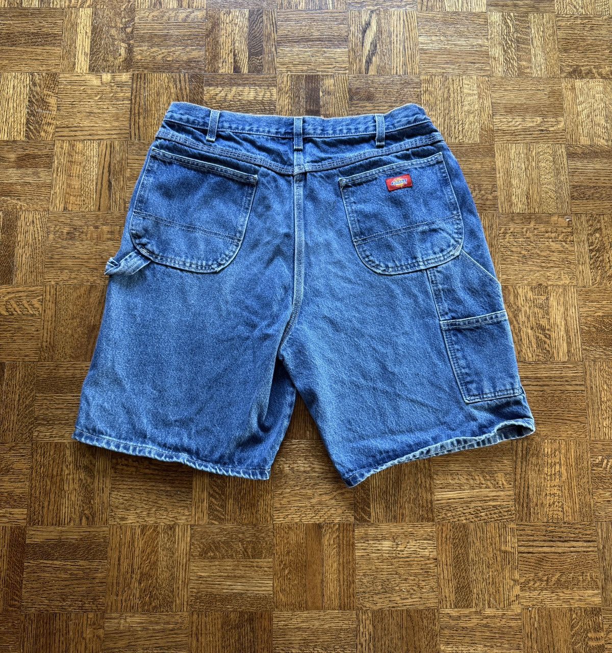 Dickies Vintage Dickies Carpenter Denim Jean Shorts Jorts Size US 36 / EU 52 - 1 Thumbnail