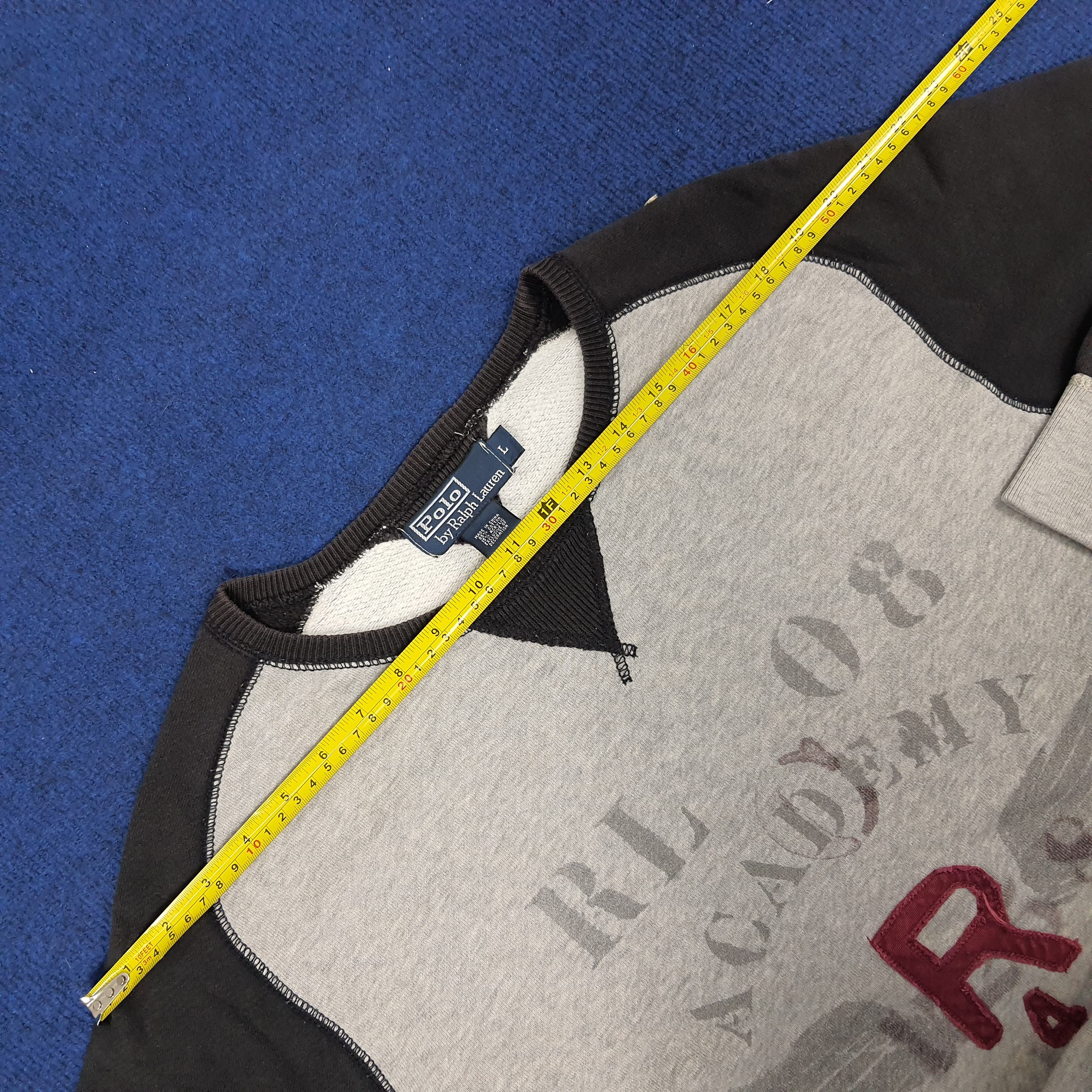 Polo Ralph Lauren × Vintage Vintage POLO by Ralph Lauren Raglan T-shirts Size US L / EU 52-54 / 3 - 10 Thumbnail