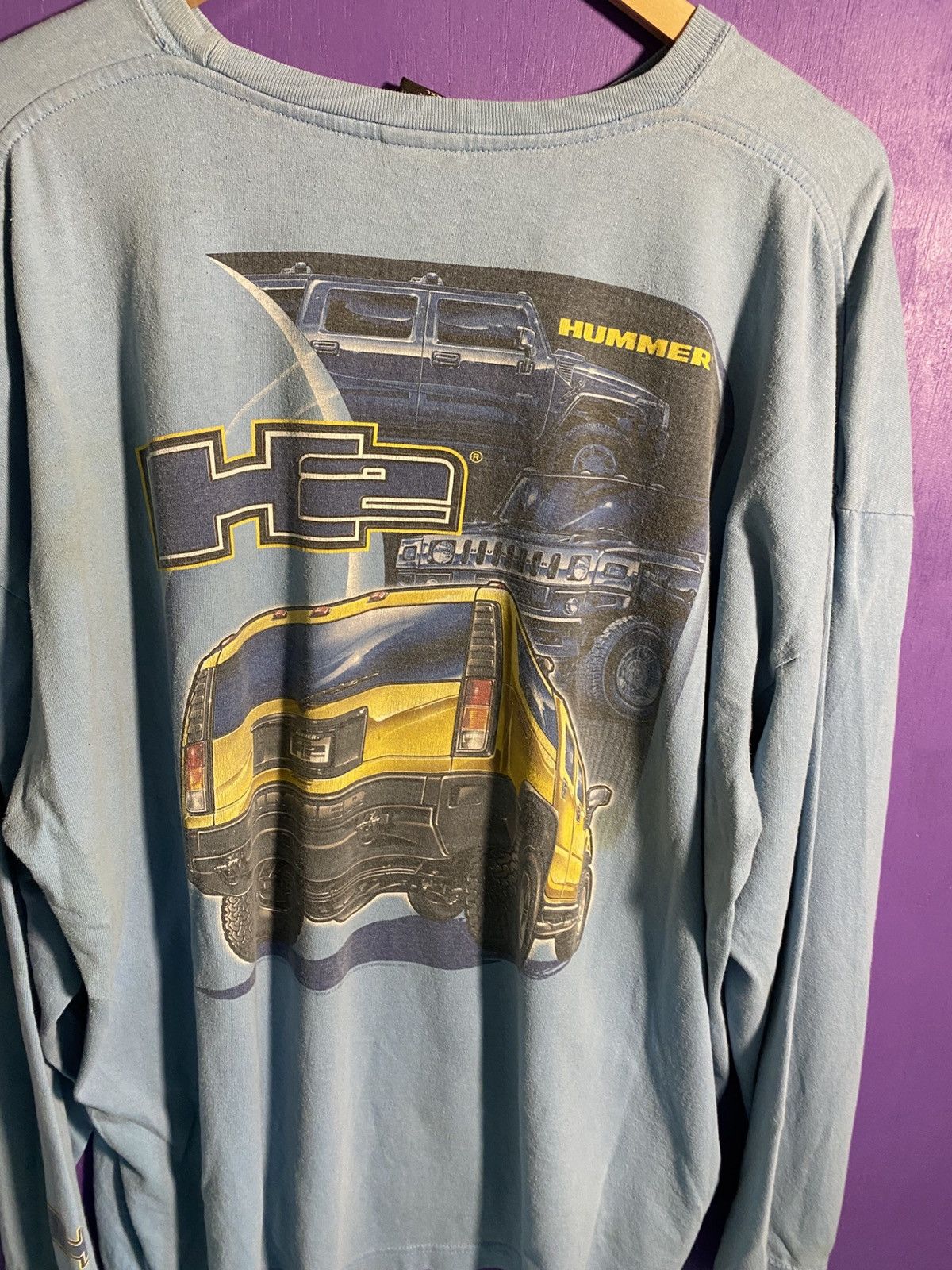 Other Vintage Y2k Hummer H2 car promo long-sleeve Size US XXL / EU 58 / 5 - 3 Thumbnail