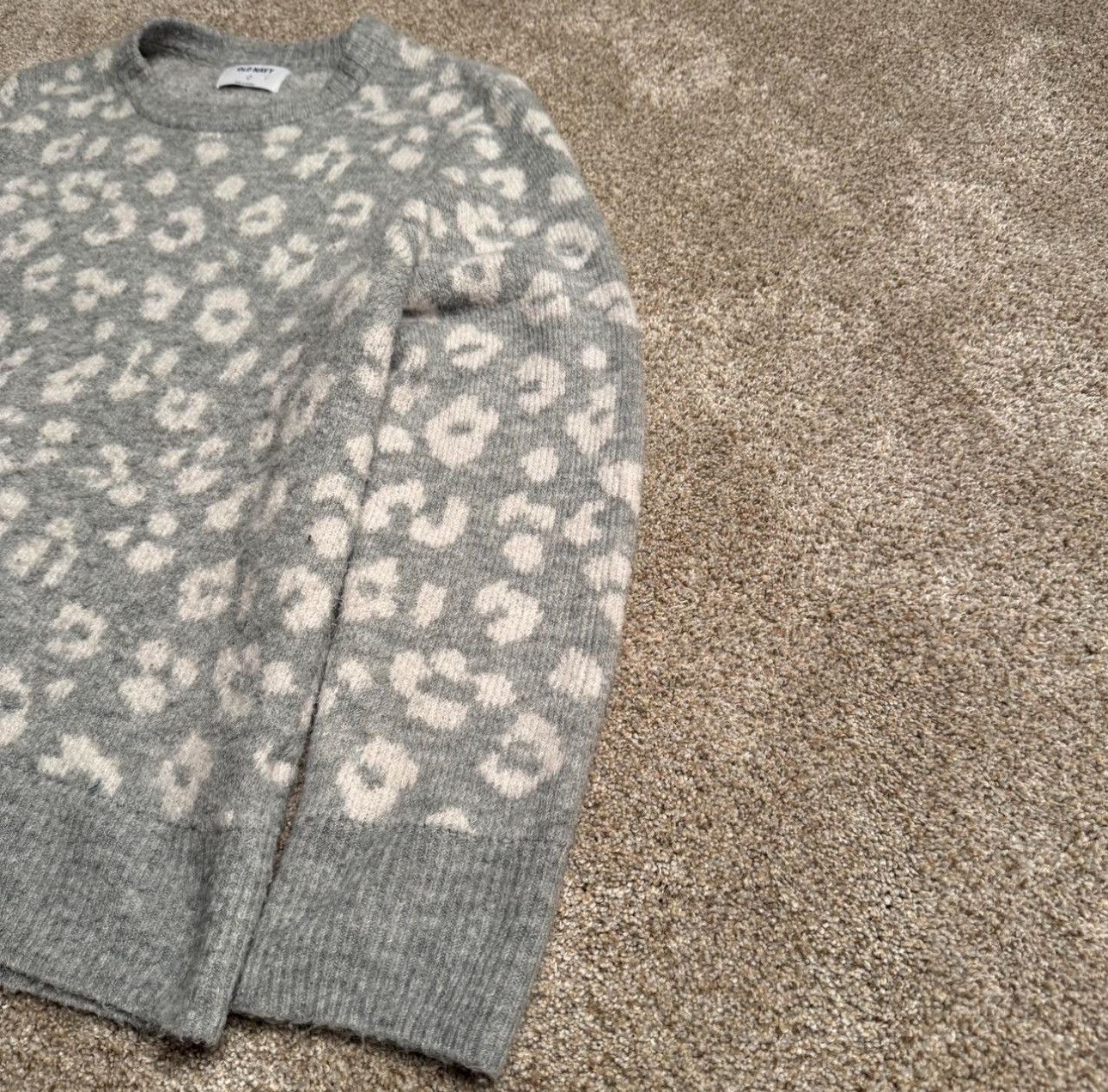Old Navy 00s OLD NAVY “SPOTTED” KNIT SWEATER Size XL / US 12-14 / IT 48-50 - 3 Thumbnail