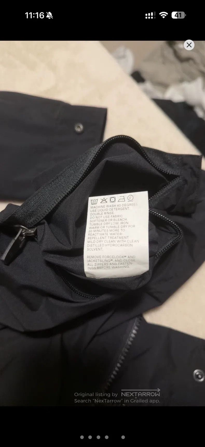 Acronym Acronym Black jacket Size US S / EU 44-46 / 1 - 5 Thumbnail