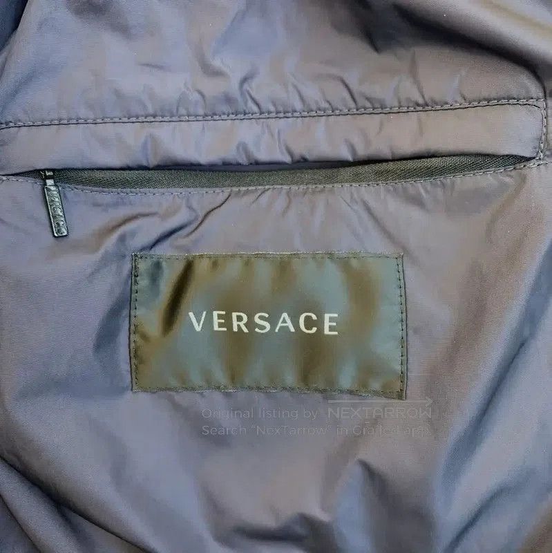 Versace Versace Men's Black Puffer Jacket Medium . Size US M / EU 48-50 / 2 - 5 Thumbnail