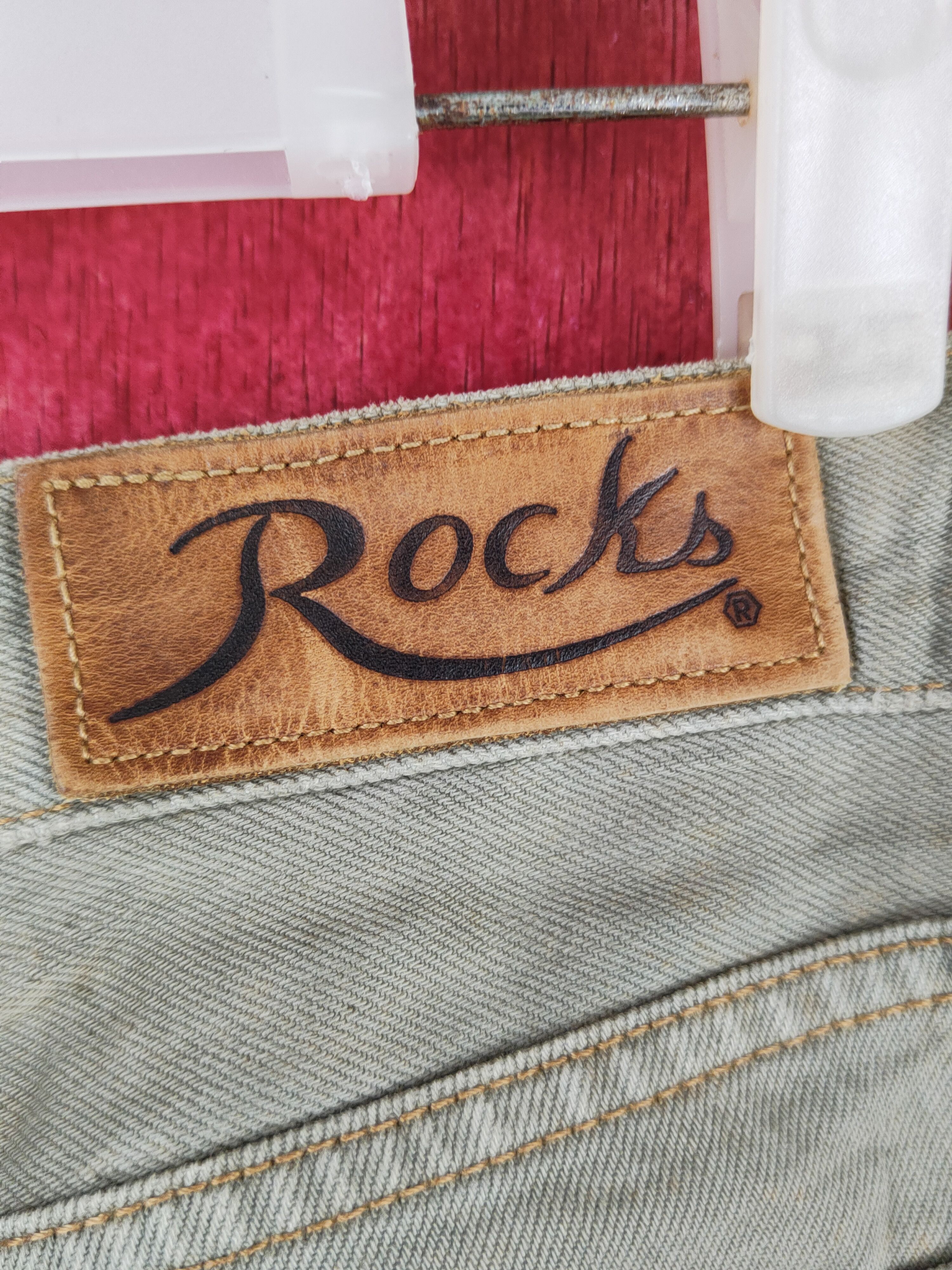 Japanese Brand Ozone Rocks Gray Faded Distressed Ripped Jeans #S1791 Size US 34 / EU 50 - 7 Thumbnail